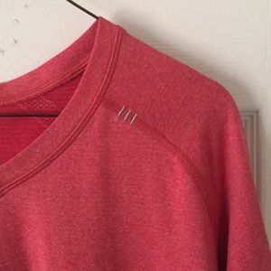 Men’s Lululemon V-neck Metal Tech heather red